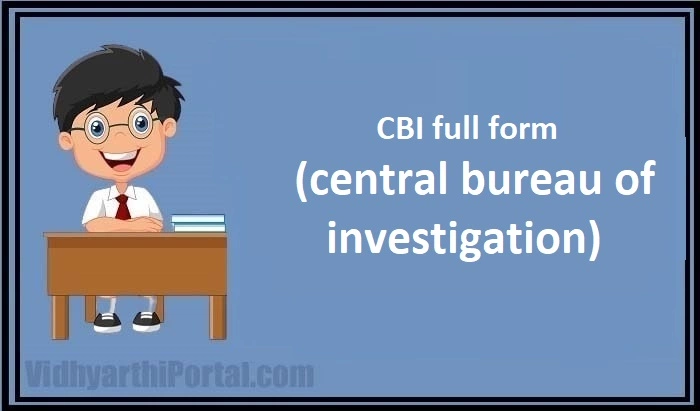 CBI full form