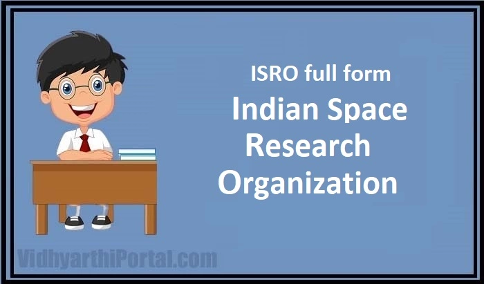 ISRO full form
